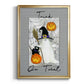 Trick or Treat Ghost - Modern Framed Canvas Print