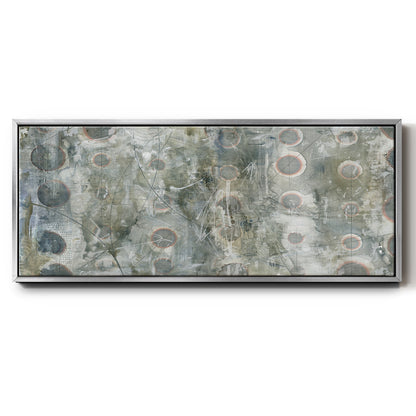 Recurrent - Floater Framed Canvas Print