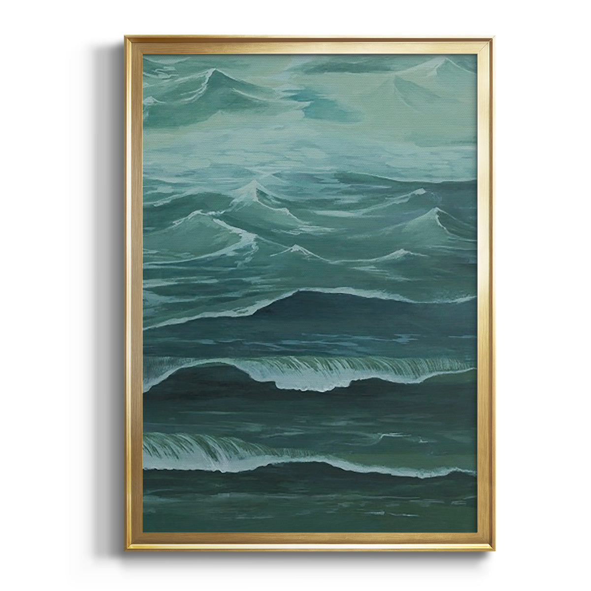 Sandbar Break I - Modern Framed Canvas Print