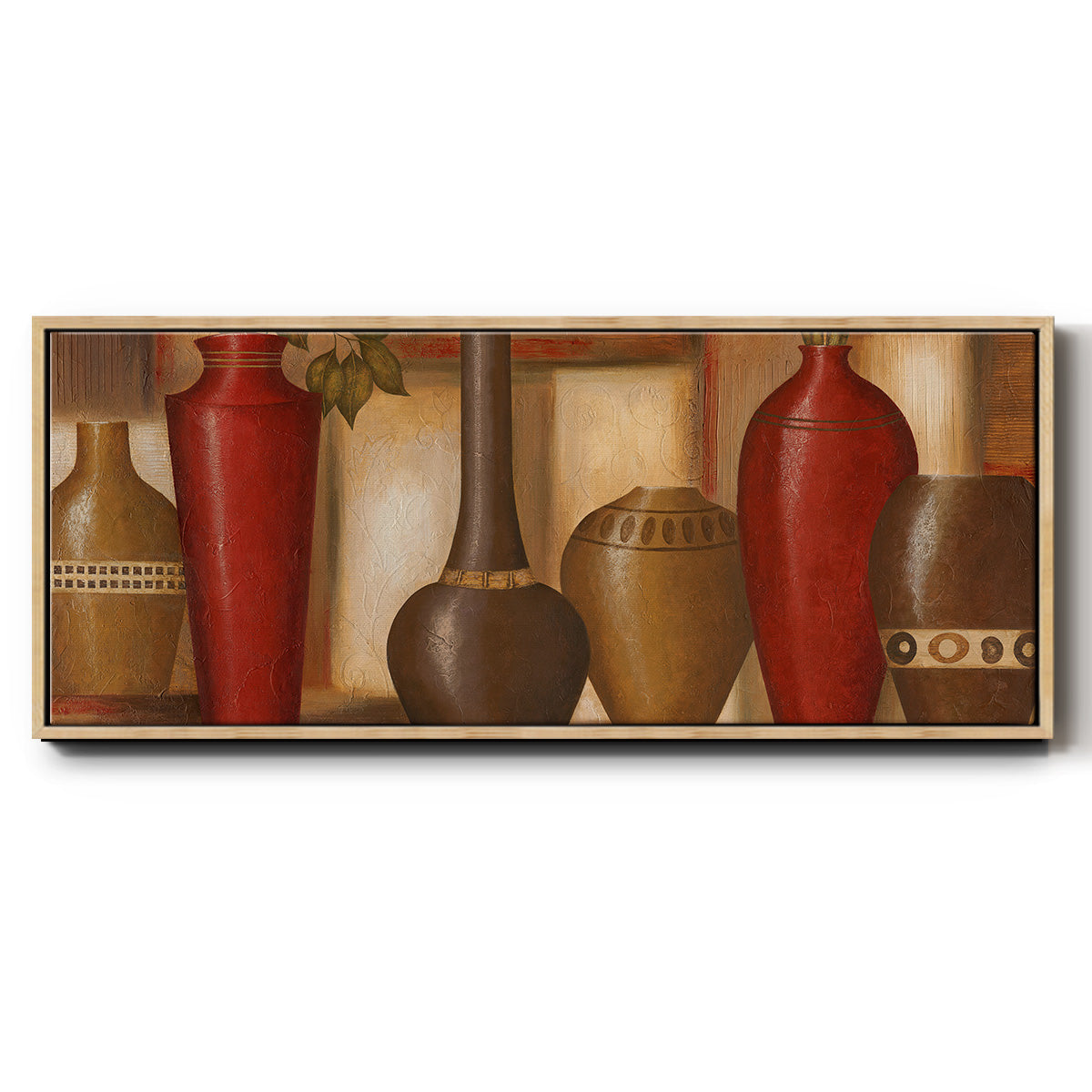 World Spice Revisited - Floater Framed Canvas Print