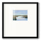 Coastal Plains I - Double Matboard Framed Print