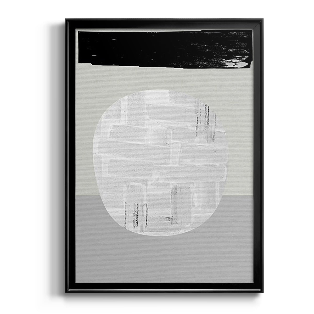 Eggy I - Modern Framed Canvas Print