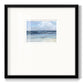 Beach Trio Premium Framed Print Double Matboard