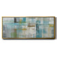 Bits and Pieces - Floater Framed Canvas Print