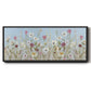 Meadow Spring Blooms - Floater Framed Canvas Print