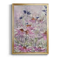 Floral Entertainment II - Modern Framed Canvas Print