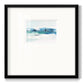 Ultramarine Vista II - Double Matboard Framed Print