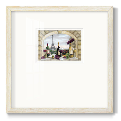 Paris Delight - Double Matboard Framed Print