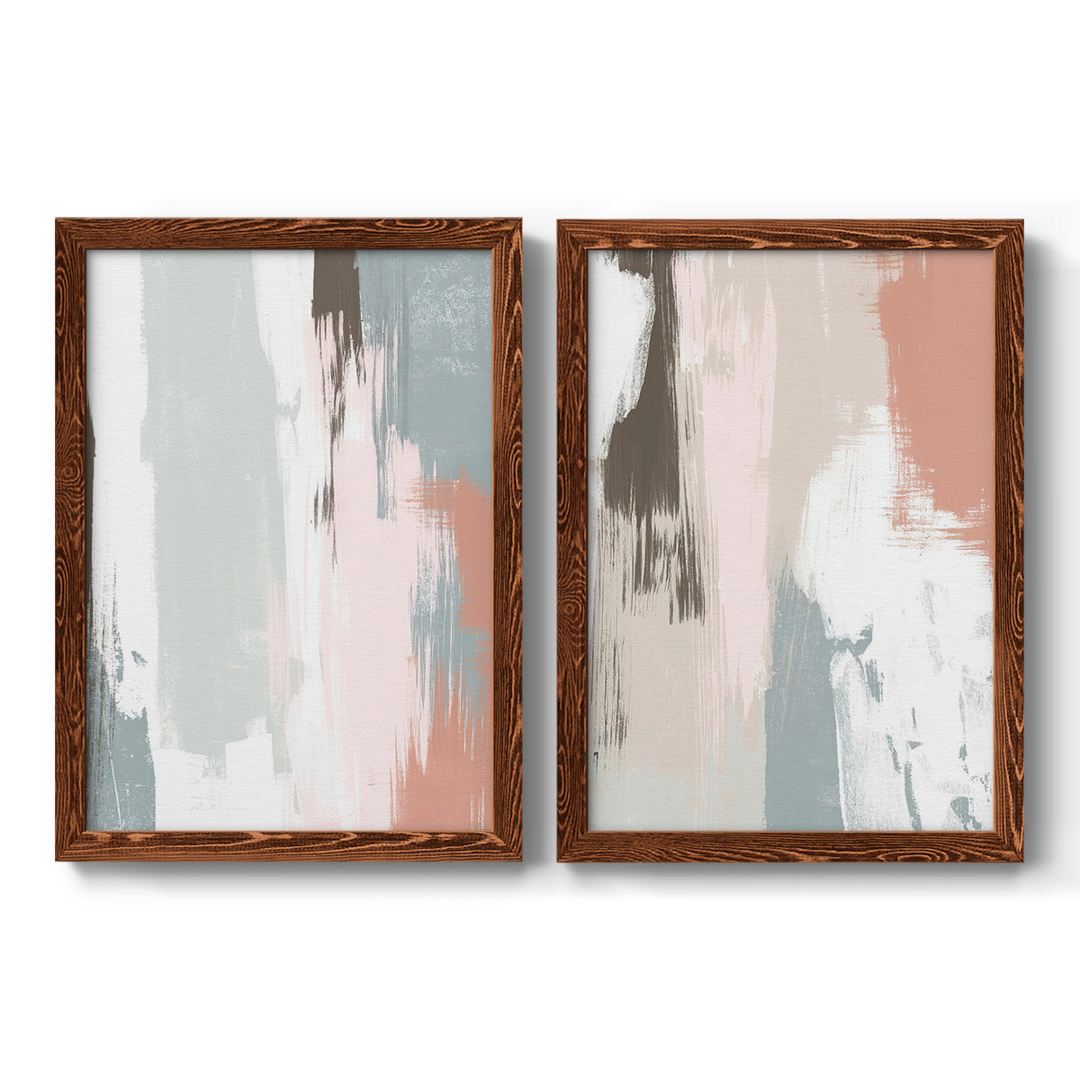 Sandstone Peel III - Premium Framed Canvas 2 Piece Set - Ready to Hang