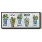 Potted Inspirations - Floater Framed Canvas Print