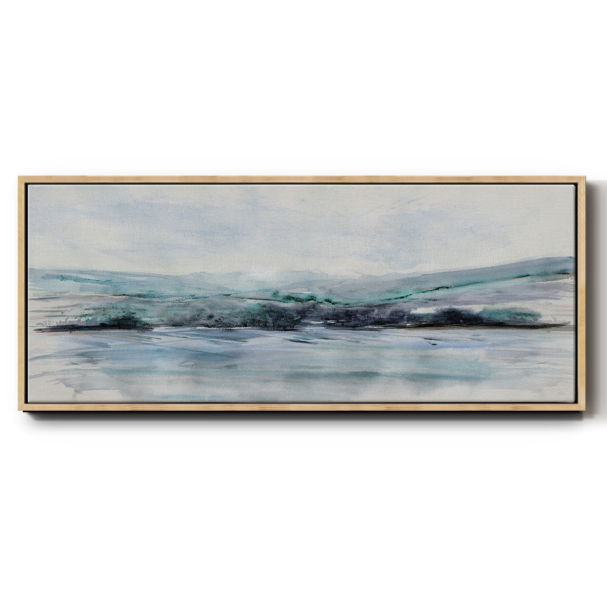 Beech Mountain - Floater Framed Canvas Print