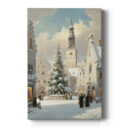 Chapel of Silver Serenade - Canvas Art Print