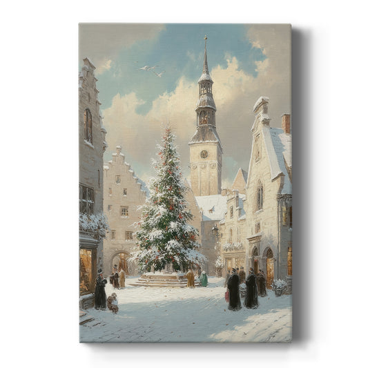 Chapel of Silver Serenade - Canvas Art Print