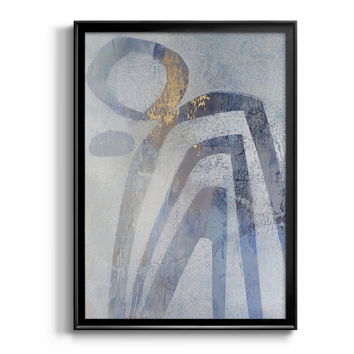 Linx IV - Modern Framed Canvas Print