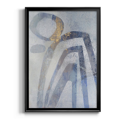 Linx IV - Modern Framed Canvas Print