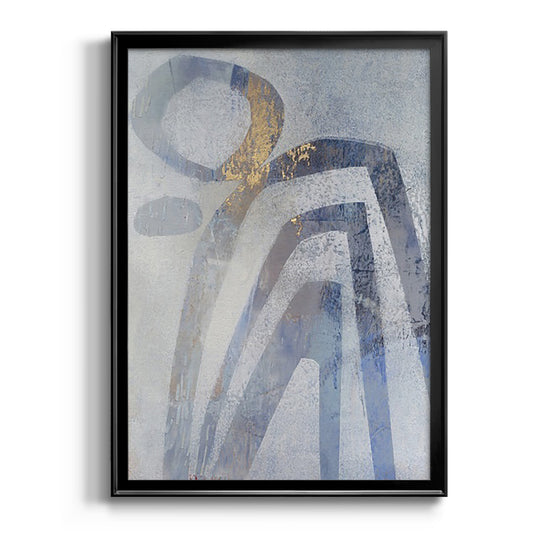 Linx IV - Modern Framed Canvas Print