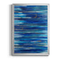 Waterworld - Modern Framed Canvas Print