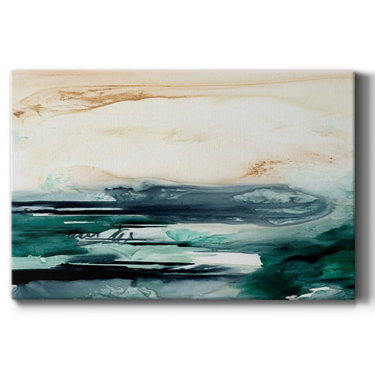 Sea Foam Flow II - Canvas Art Print