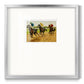 Day at the Race V - Double Matboard Framed Print