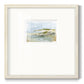 Sea Cove Impression I Premium Framed Print Double Matboard