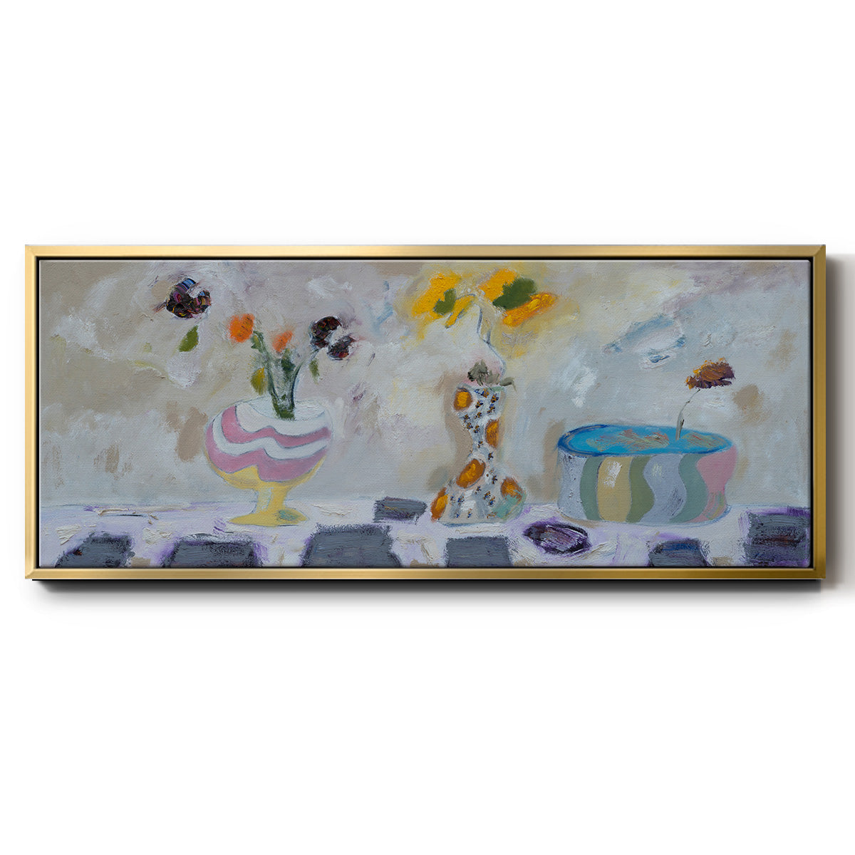 The Ring Leader - Floater Framed Canvas Print