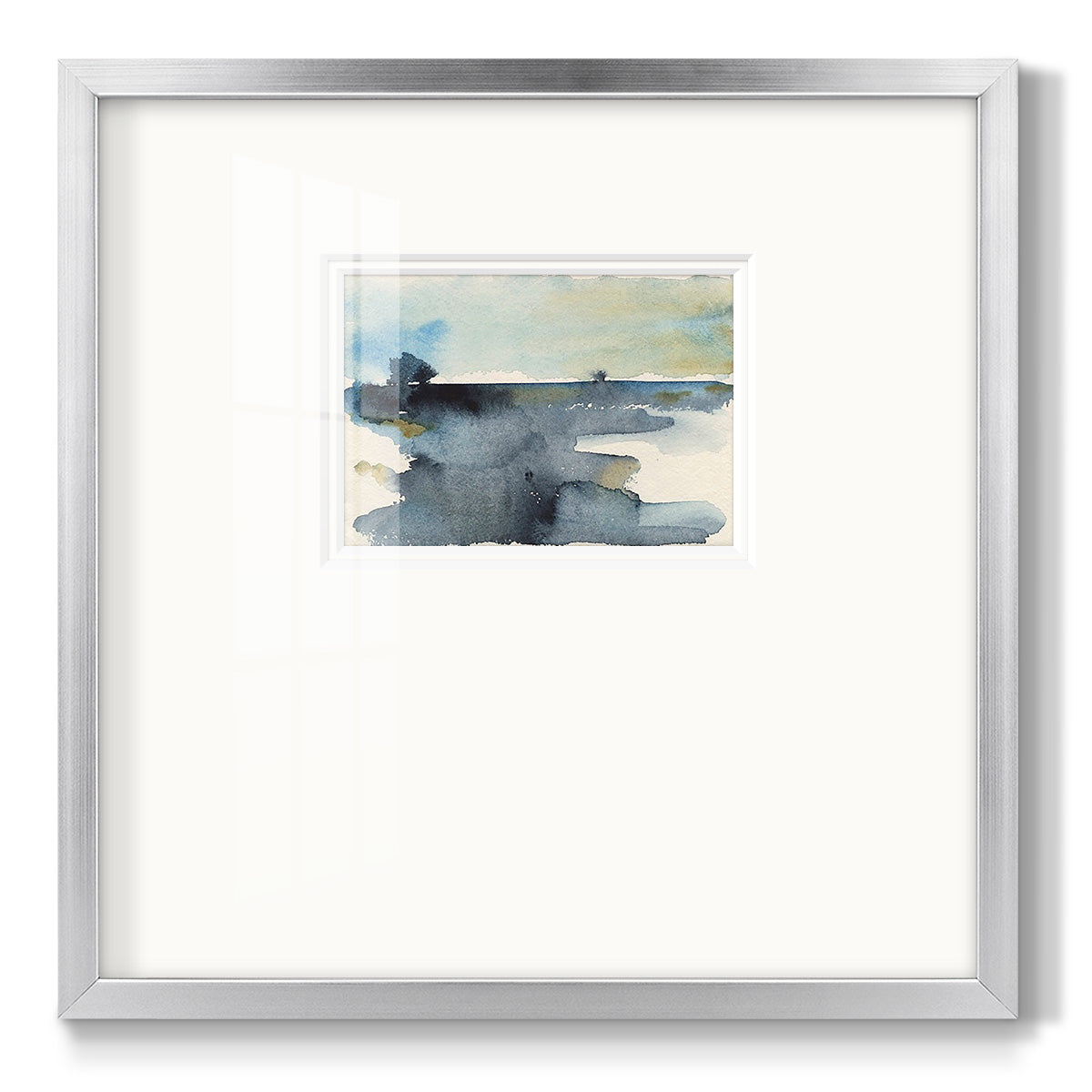 Upheval IV - Double Matboard Framed Print