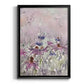 Floral Entertainment I - Modern Framed Canvas Print