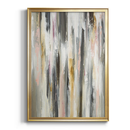 Color Ripple II - Modern Framed Canvas Print