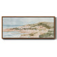 Neutral Seaside II - Floater Framed Canvas Print