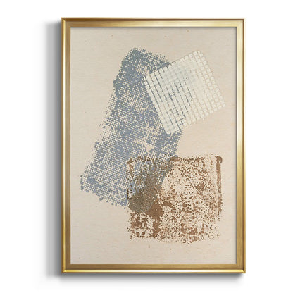 Embellished Scrim I - Modern Framed Canvas Print