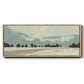 Farmland Study IV - Floater Framed Canvas Print