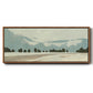 Farmland Study IV - Floater Framed Canvas Print