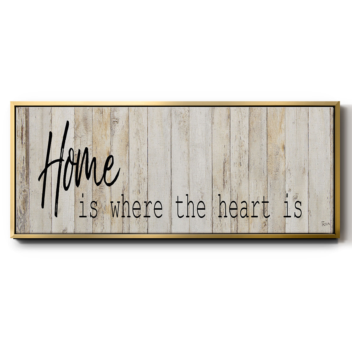 Home - Floater Framed Canvas Print