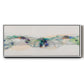 Abstract Mountain Range - Floater Framed Canvas Print