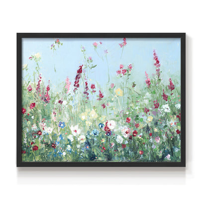 44433,wildflower,painting,landscape,meadow,flowers,nature,floral,tranquility,blue sky,colorful blooms,spring,artwork,garden,close-up,day scene,brush strokes,natural beauty,environment,botanical,flora,creative,serene,beauty,home decor,contemporary,visual art,scenic,summer,color palette,vivid,natural light,scenic view,inspiration,art gallery,elegant,Re-stickable,Plants & Flowers