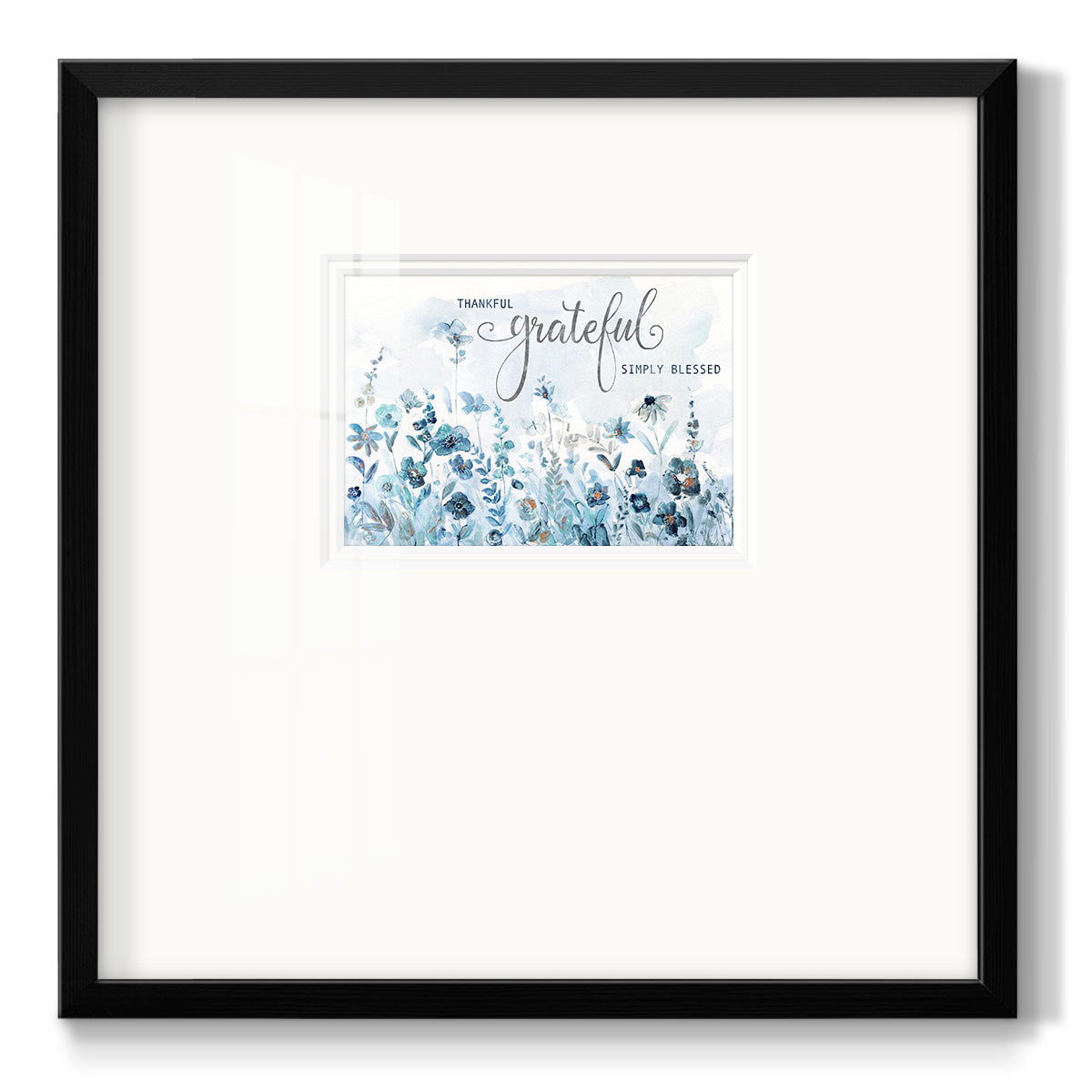 Glittering Meadow Premium Framed Print Double Matboard