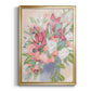 Blush Array I - Modern Framed Canvas Print