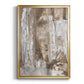Bronzed I - Modern Framed Canvas Print