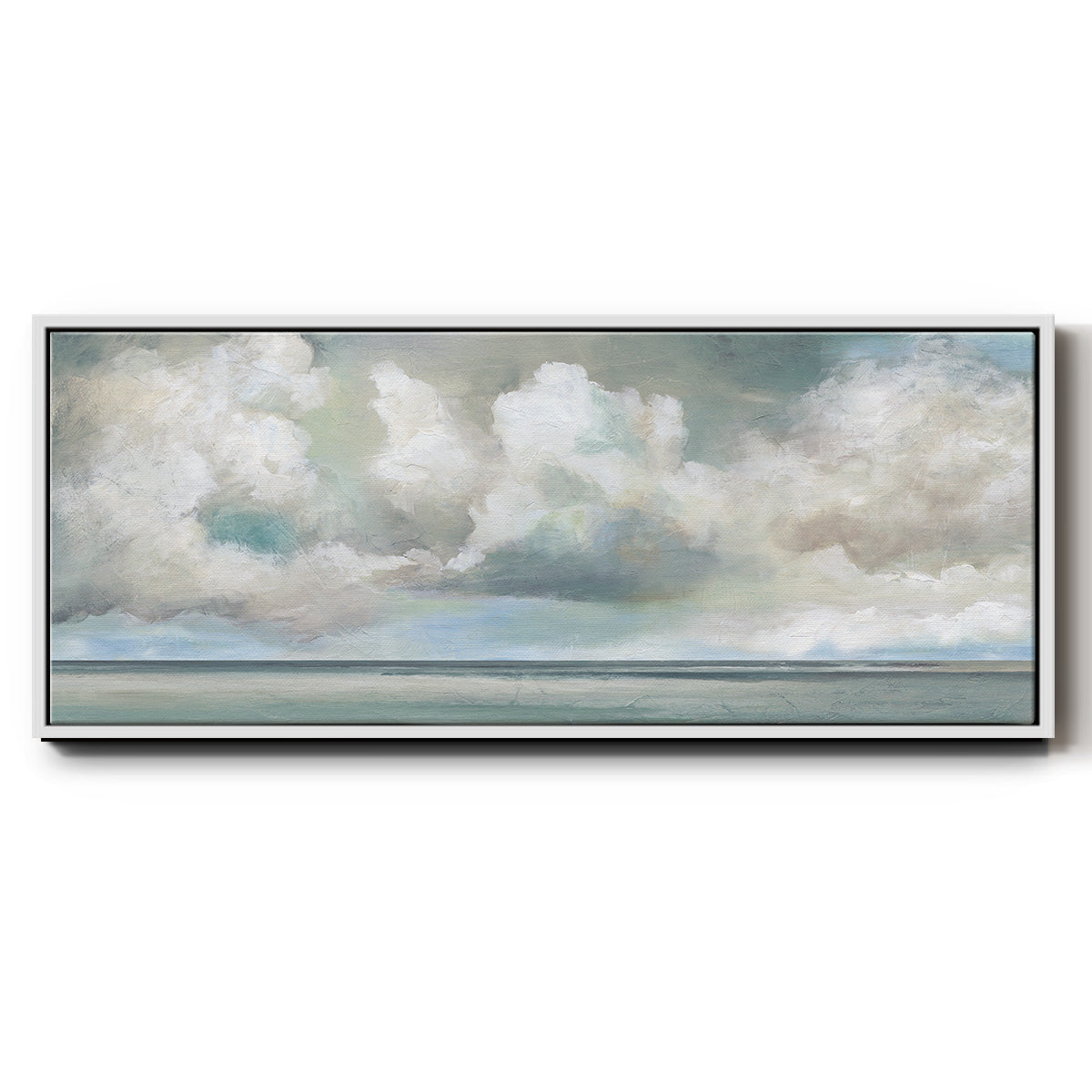 Cloudscape Vista I - Floater Framed Canvas Print
