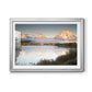 Snake River Fog - Modern Framed Art Print