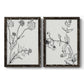 Botanical Study I   - Premium Framed Canvas 2 Piece Set - Ready to Hang