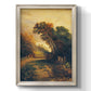 Landscape with Picnickers and Donkeys - Ornate Framed Canvas Print