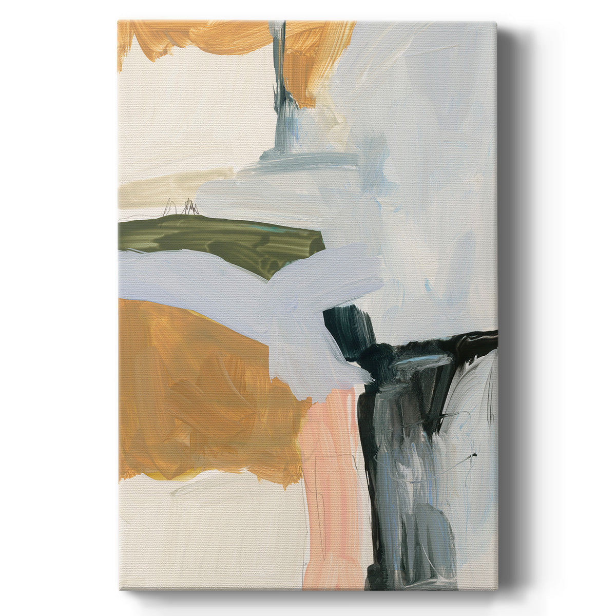 Palette Meld II Premium Gallery Wrapped Canvas - Ready to Hang