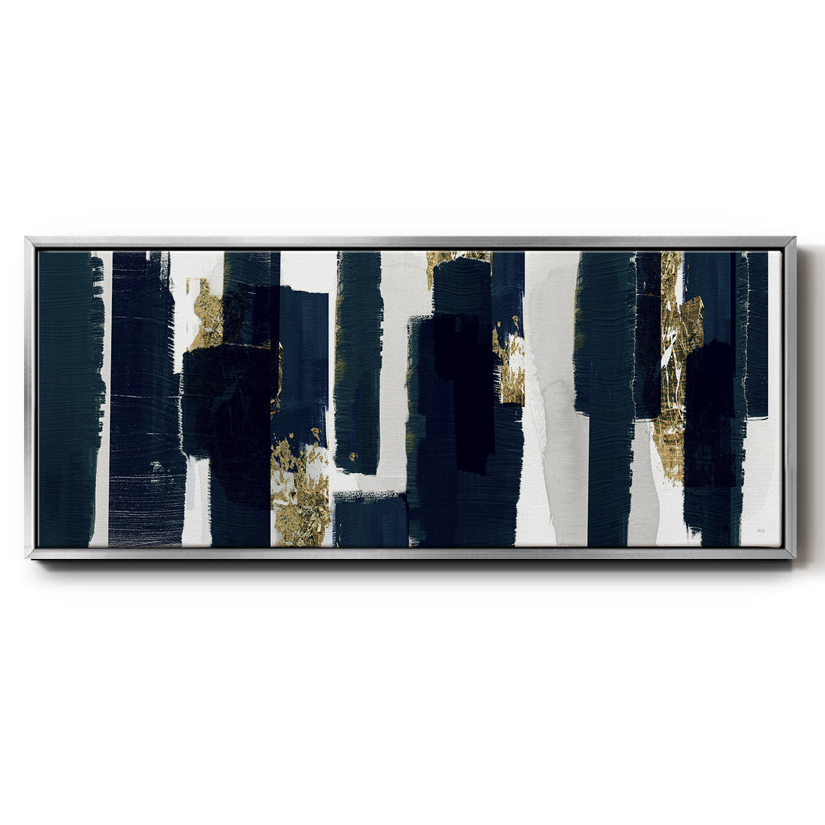 Brooklyn Walk - Floater Framed Canvas Print