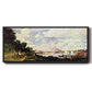 Sailing at Argenteuil - Floater Framed Canvas Print
