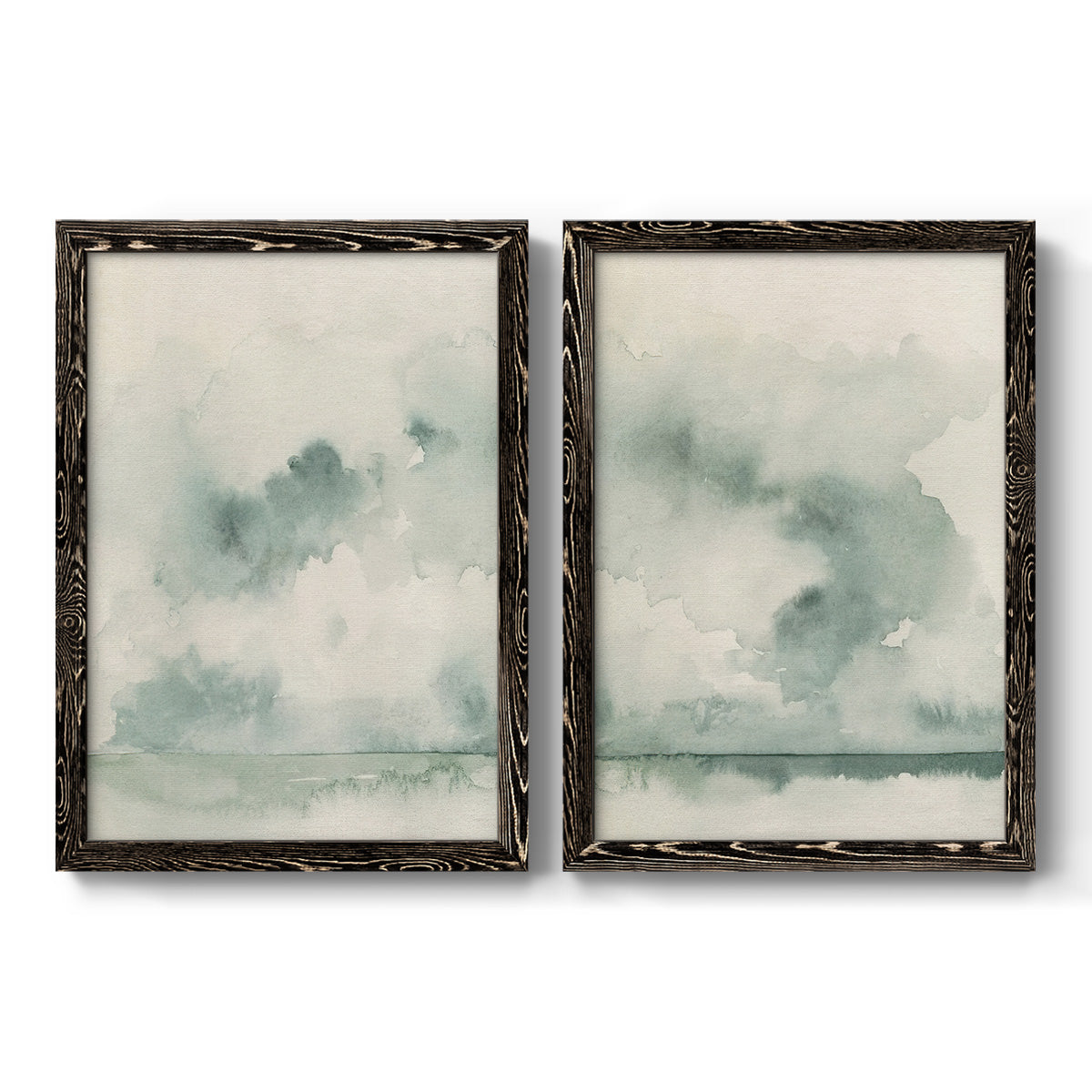 Ocean Impression I - Premium Framed Canvas 2 Piece Set - Ready to Hang