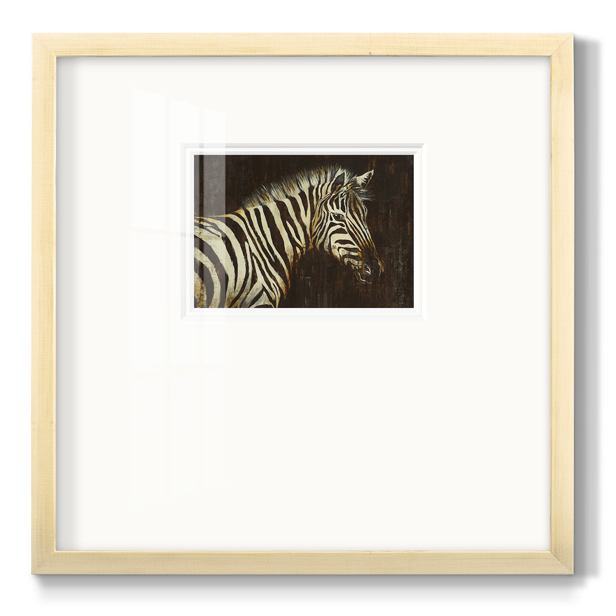 Striped Pajamas - Double Matboard Framed Print