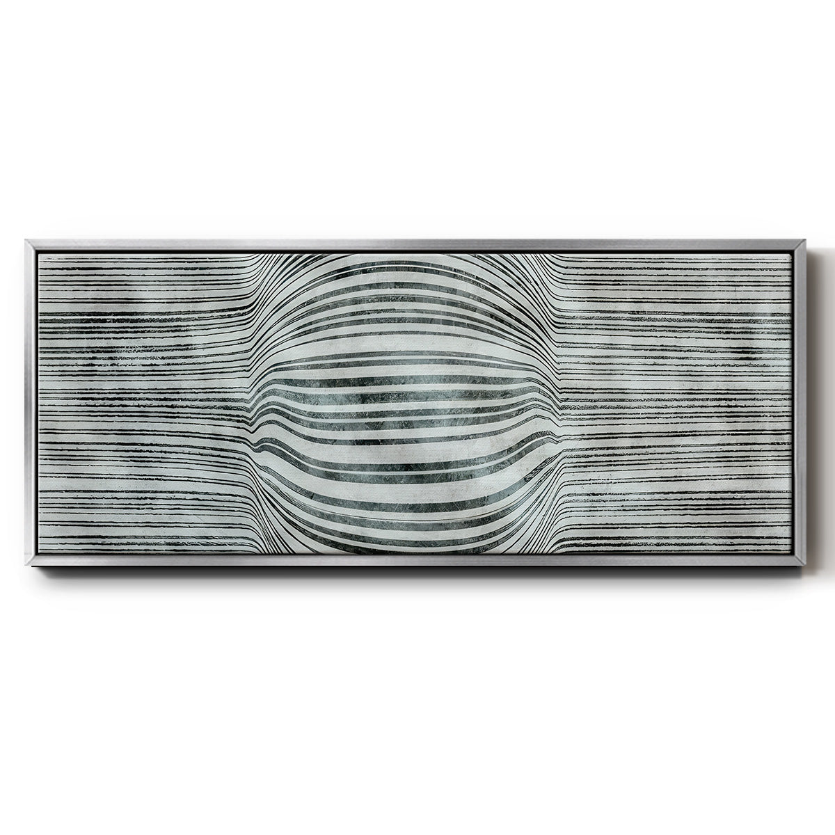 Forme Voluptueuse - Floater Framed Canvas Print