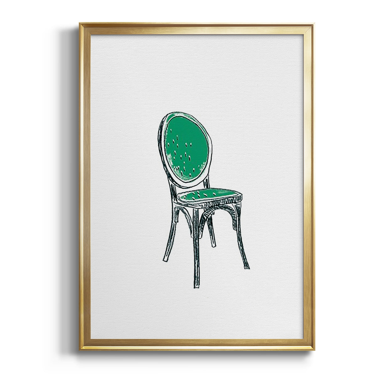 Take a Seat VIII - Modern Framed Canvas Print