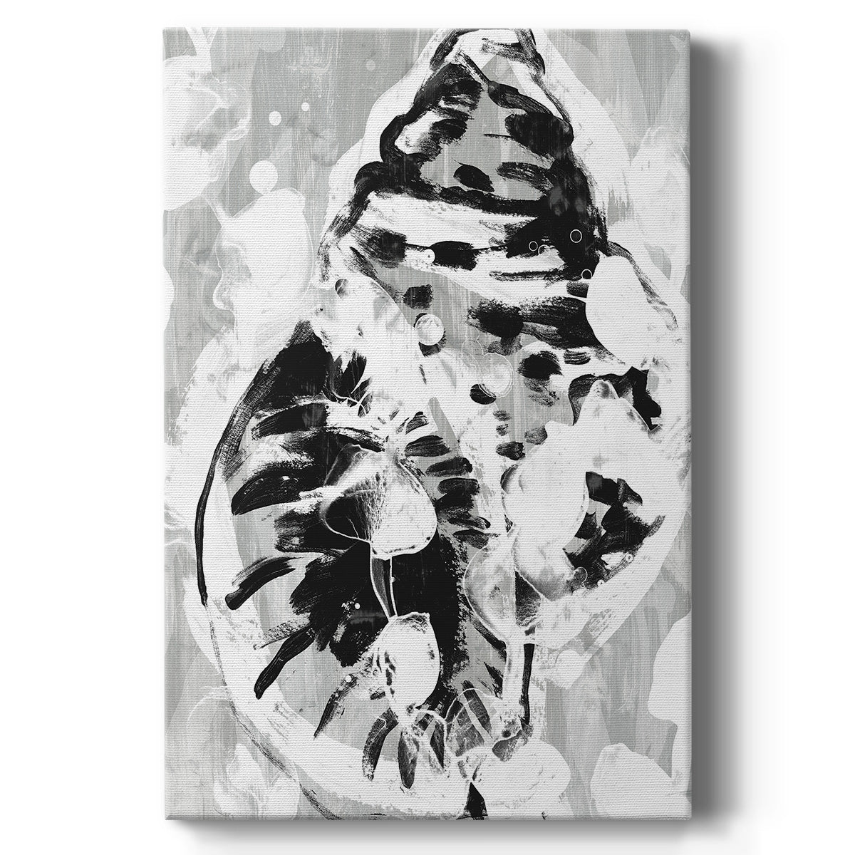 Ocean Inkblot IV - Canvas Art Print